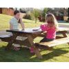 Douglas Fir Traditional Children's Picnic Bench - 2